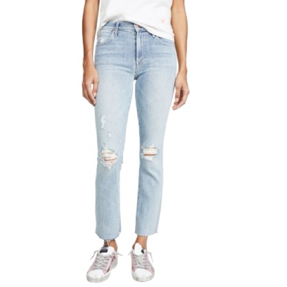 MOTHER The Rascal Ankle Snippet Jeans Blast from the Past Wash size 27